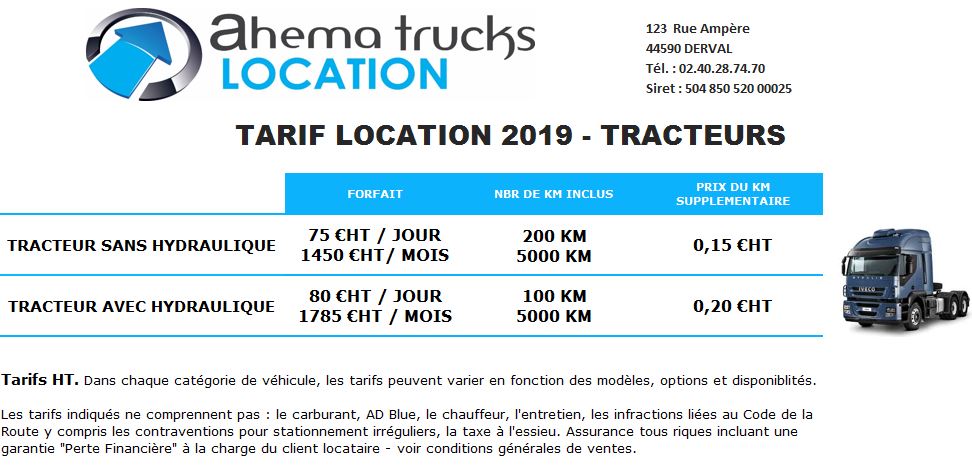 TRACTEURS